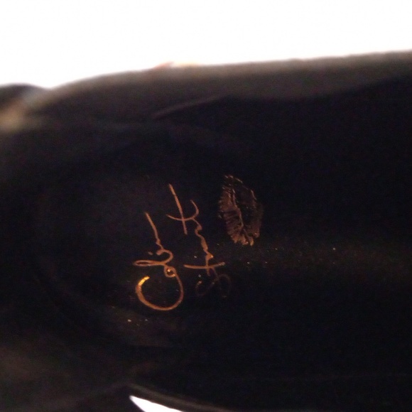 Colin Stuart stiletto heel black booties. Size 9. Never worn. - Picture 10 of 10